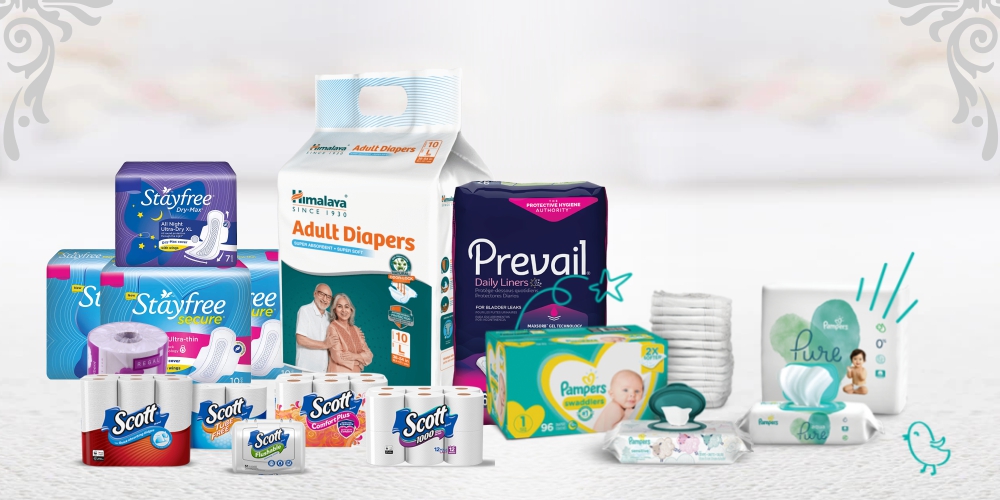 Diapers and Toiletries