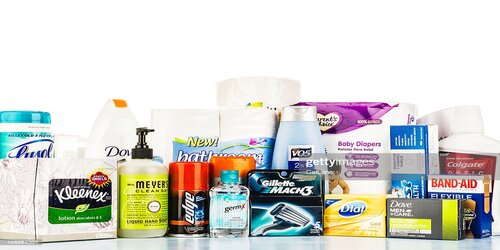 Toiletries and diapers